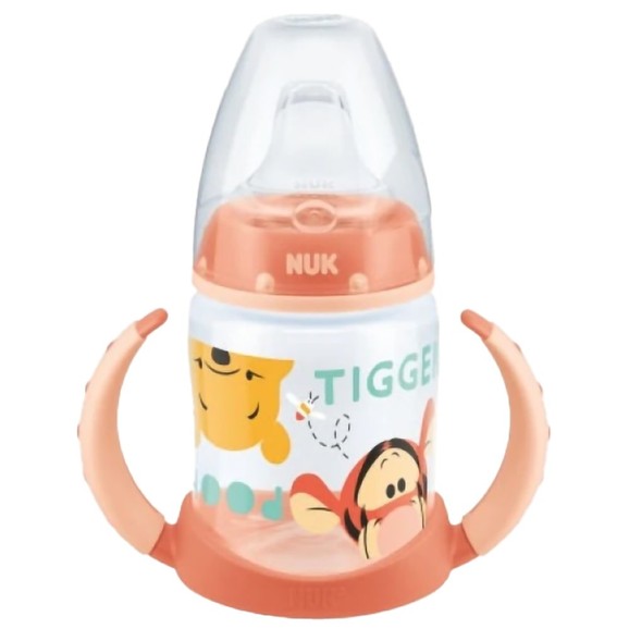 Nuk Disney Winnie the Pooh 6-18m First Choice Learner Bottle 150ml - Πορτοκαλί
