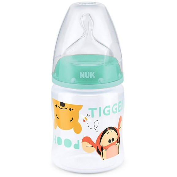 Nuk First Choice Plus Disney Winnie the Pooh 0-6m Anti-Colic Bottle 150ml - Τιρκουάζ Nuk First Choice Plus Disney Winnie the Pooh 0-6m Anti-Colic Bottle 150ml - Τιρκουάζ