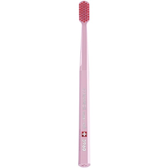 Curaprox CS 3960 Super Soft Toothbrush 1 Τεμάχιο - Ροζ/ Κόκκινο