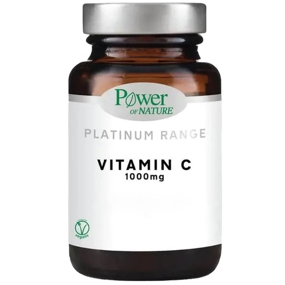 Δώρο Power of Nature Platinum Range Vitamin C 1000mg Συμπλήρωμα Διατροφής Βιταμίνης C για ένα Υγιές Ανοσοποιητικό Σύστημα 20tabs