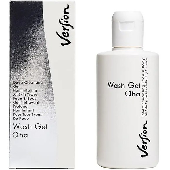Δώρο Version Wash Gel Aha για Βαθύ Καθαρισμό Προσώπου & Σώματος με 10% ΑΗΑ για Όλους τους Τύπους Δέρματος 200ml Δώρο Version Wash Gel Aha για Βαθύ Καθαρισμό Προσώπου & Σώματος με 10% ΑΗΑ για Όλους τους Τύπους Δέρματος 200ml