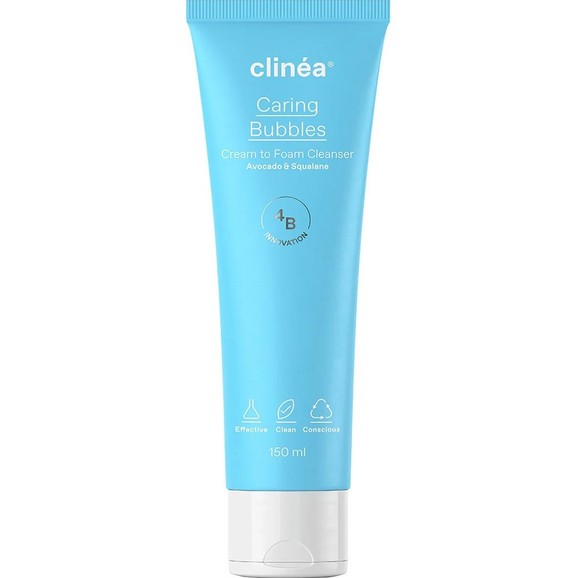 Δώρο Clinéa Caring Bubbles Cream to Foam Face Cleanser 150ml