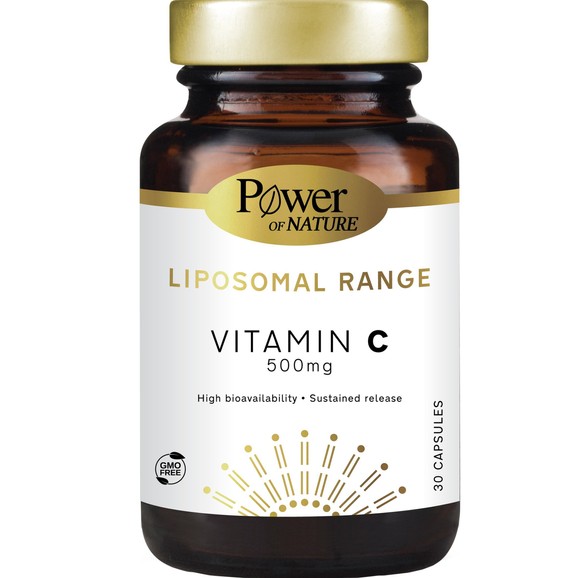 Δώρο Power of Nature Liposomal Range Vitamin C 500mg, 30caps