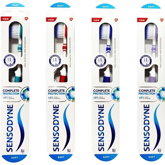 Δώρο Sensodyne Complete Protection Soft Toothbrush 1 Τεμάχιο Τυχαία Επιλογή Χρώματος