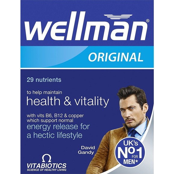 Δώρο Vitabiotics Wellman Original 30tabs