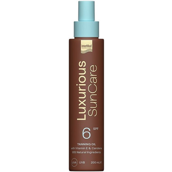 Δώρο Intermed Luxurious Sun Care Spf6 Tanning Oil 200ml Δώρο Intermed Luxurious Sun Care Spf6 Tanning Oil 200ml