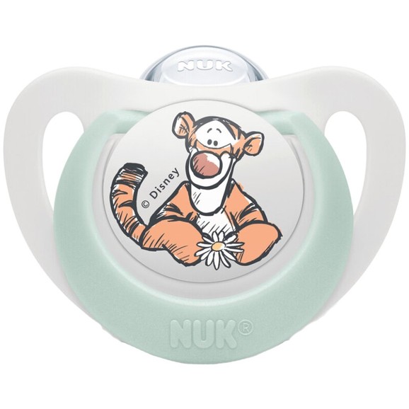 Nuk Star Disney Winnie the Pooh Soother 6-18m 1 Τεμάχιο, Κωδ 10736939 - Λευκό