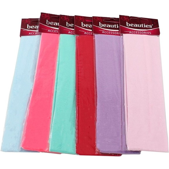 Δώρο Beauties Κορδέλα Μαλλιών Μονόχρωμη σε 6 Αποχρώσεις 1 Τεμάχιο σε Τυχαία Επιλογή Χρώματος