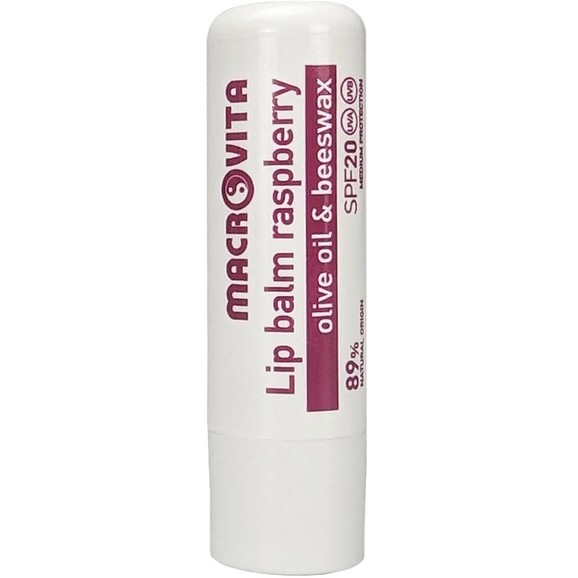 Δώρο Macrovita Lip Balm Spf20 Raspberry 4.8gr Δώρο Macrovita Lip Balm Spf20 Raspberry 4.8gr
