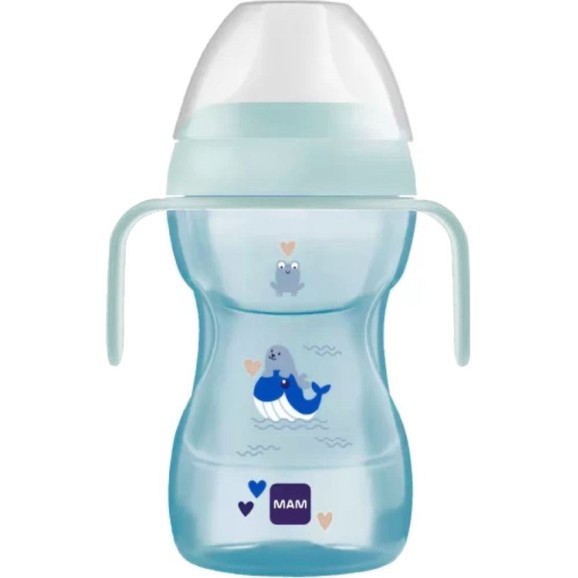 Mam Fun To Drink Cup 8m+ Κωδ 461Β, 270ml - Γαλάζιο 2