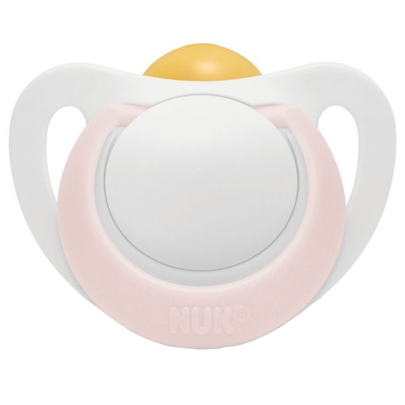 Nuk Star Latex Soother 0-6m 1 Τεμάχιο - Ροζ