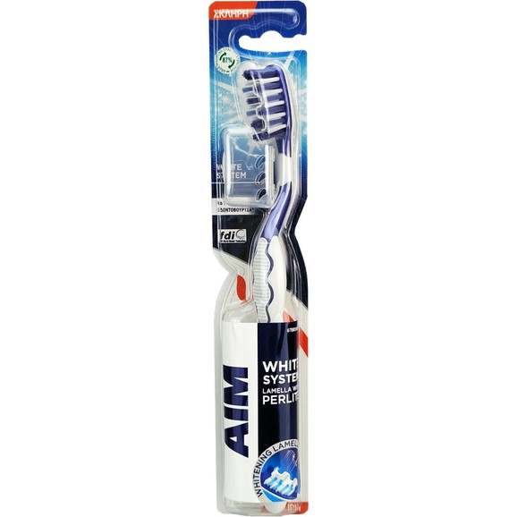 Aim White Now Carbon+Correct Toothbrush 1 Τεμάχιο - Μωβ