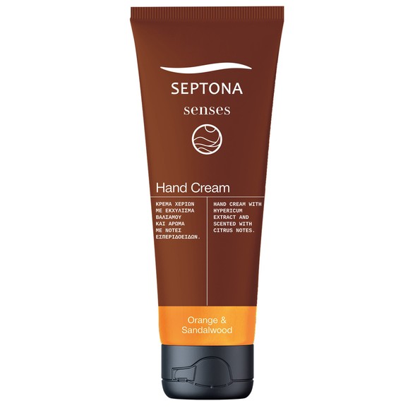 Δώρο Septona Senses Hand Cream Orange & Sandalwood 75ml