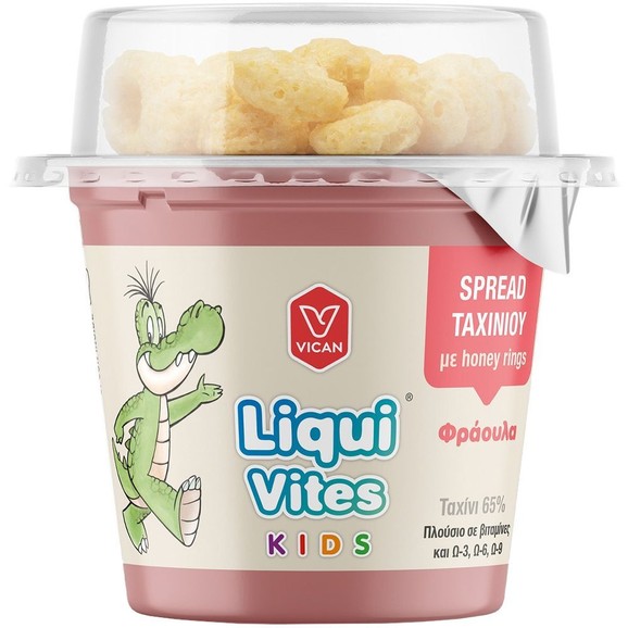 Δώρο Vican Liqui Vites Spread Ταχινιού Φράουλα 44g Δώρο Vican Liqui Vites Spread Ταχινιού Φράουλα 44g
