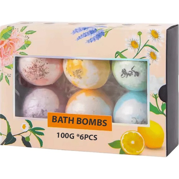 Δώρο Bionat Bath Bombs 100g x 6 Τεμάχια