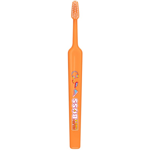 TePe Kids Soft Toothbrush 6+ Years, 1 Τεμάχιο - Πορτοκαλί TePe Kids Soft Toothbrush 6+ Years, 1 Τεμάχιο - Πορτοκαλί