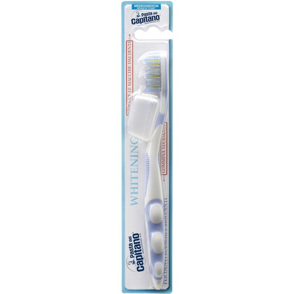 Pasta Del Capitano Whitening Medium Toothbrush 1 Τεμάχιο - Γκρι Pasta Del Capitano Whitening Medium Toothbrush 1 Τεμάχιο - Γκρι