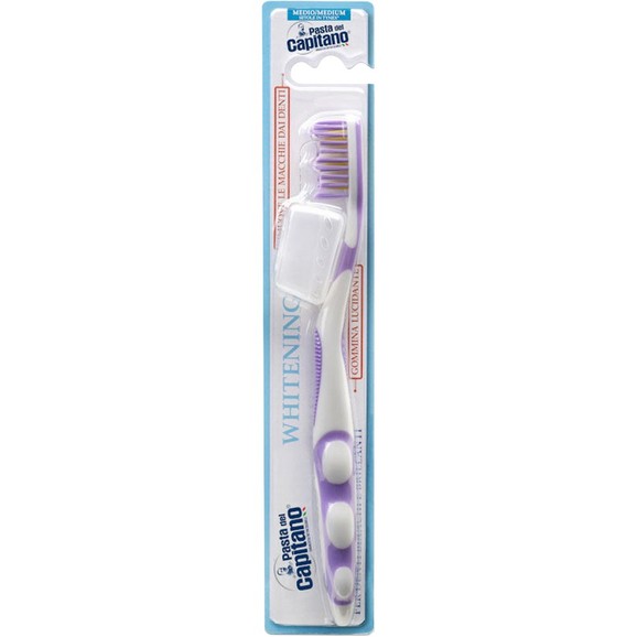 Pasta Del Capitano Whitening Medium Toothbrush 1 Τεμάχιο - Μωβ Pasta Del Capitano Whitening Medium Toothbrush 1 Τεμάχιο - Μωβ