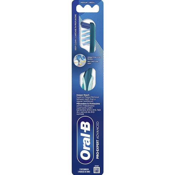 Oral-B Pro Expert Advanced Medium Toothbrush 1 Τεμάχιο - Πετρόλ Oral-B Pro Expert Advanced Medium Toothbrush 1 Τεμάχιο - Πετρόλ
