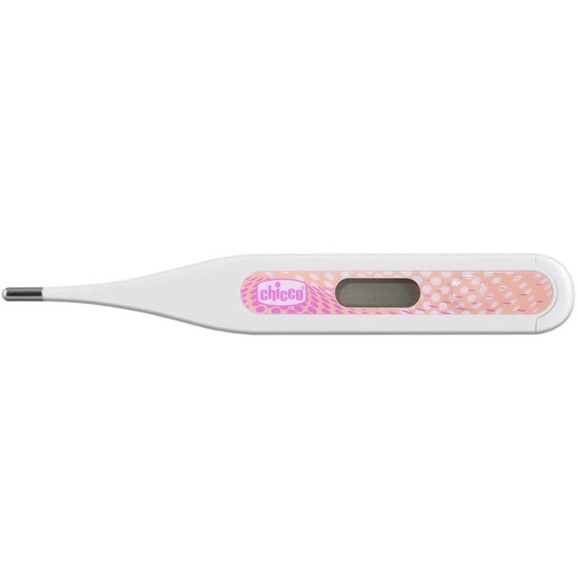 Chicco Digi Baby Digital Thermometer 1 Τεμάχιο - Πορτοκαλί / Μοβ Βούλες Chicco Digi Baby Digital Thermometer 1 Τεμάχιο - Πορτοκαλί / Μοβ Βούλες