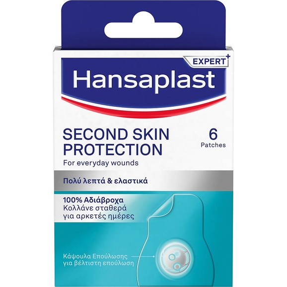 Δώρο Hansaplast Second Skin Protection for Everyday Wounds 6 Τεμάχια