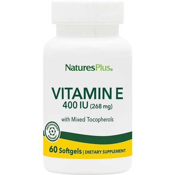 Δώρο Natures Plus Vitamin E 400IU 60 Softgels