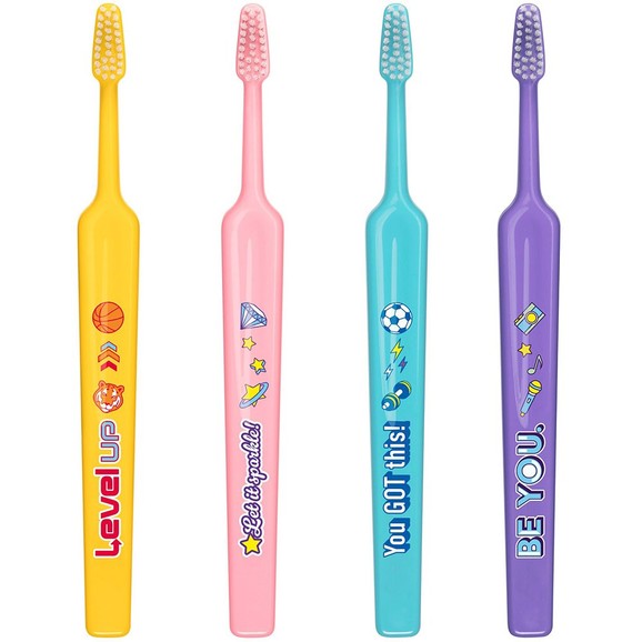 TePe Kids Soft Toothbrush 6+ Years 4 Τεμάχια - Multicolor 7