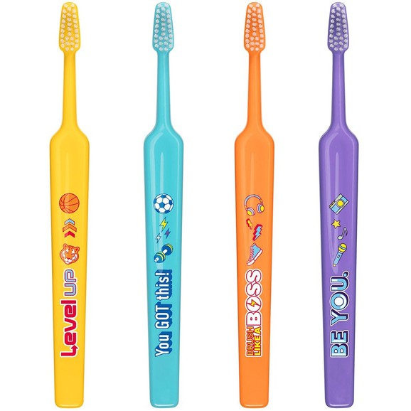 TePe Kids Soft Toothbrush 6+ Years 4 Τεμάχια - Multicolor 2