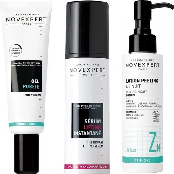 Δώρο Novexpert Trio-Zinc Purity Gel 30ml ή Night Lotion 115ml ή Hyaluronic Acid Instant Lifting Serum 30ml 1 Τεμάχιο σε Τυχαία Επιλογή Προϊόντος