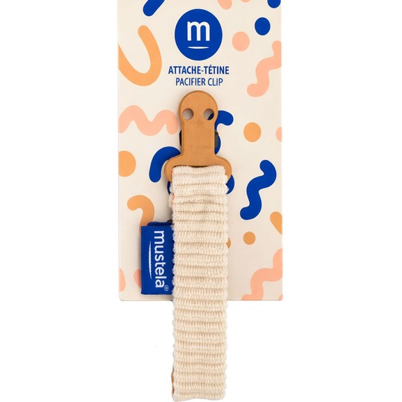 Δώρο Mustela Pacifier Clip 1 Τεμάχιο