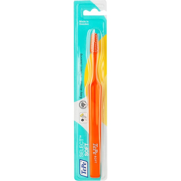Tepe Select Soft Toothbrush 1 Τεμάχιο - Πορτοκαλί