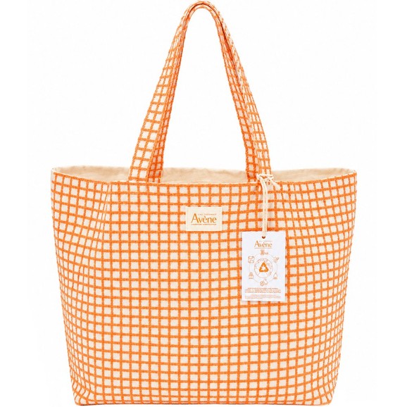Δώρο Avene Πορτοκαλί Καρό Summer Bag 1 Τεμάχιο