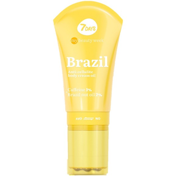 Δώρο 7DAYS My Beauty Week Brazil Anti Cellulite Oil Body Cream 130ml