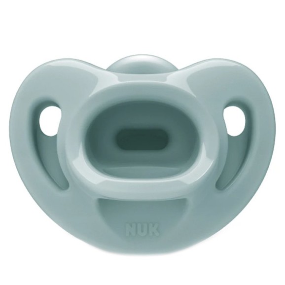 Nuk Sensitive Silicone Soother Soft 0-6m 1 Τεμάχιο - Μέντα