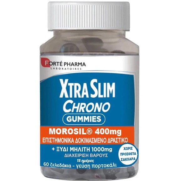Δώρο Forte Pharma XtraSlim Chrono Gummies 60 Ζελεδάκια