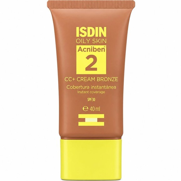 Δώρο Isdin Acniben 2 Spf30 CC+ Cream 40ml - Bronze