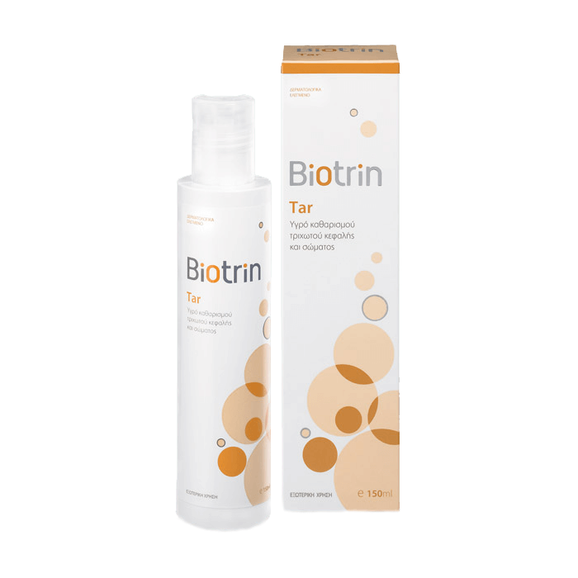 Biotrin Tar Cleansing Liquid Για Το Πρόσωπο Και Το Σώμα 150ml