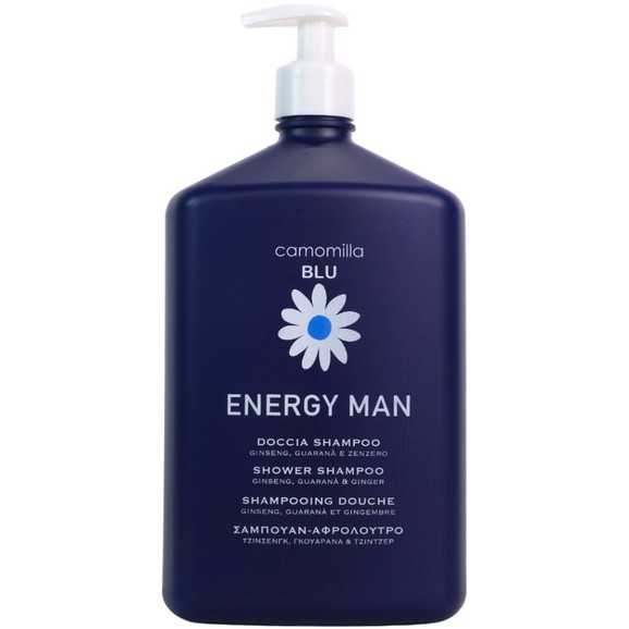 Camomilla Blu Energy Man 2in1 Body Shower & Hair Shampoo 1000ml