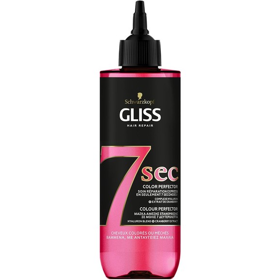 Schwarzkopf Gliss 7 sec Colour Perfectour 200ml Schwarzkopf Gliss 7 sec Colour Perfectour 200ml