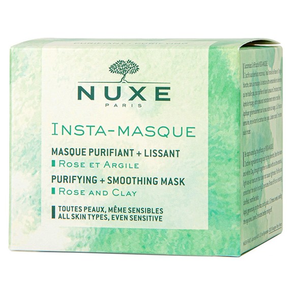 Δώρο Nuxe Insta-Masque Purifying & Smoothing Mask Καθαριστική & Λειαντική Μάσκα για Βαθύ Καθαρισμό με Τριαντάφυλλο & Άργιλο 15ml