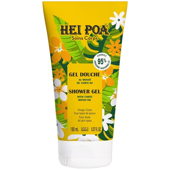 Hei Poa Soins Corps Hair & Body Shampoo with Tahiti Monoi Oil 150ml Hei Poa Soins Corps Hair & Body Shampoo with Tahiti Monoi Oil 150ml