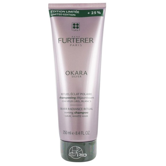 Rene Furterer Limited Edition Okara Silver Tonic Shampoo Σαμπουάν Κατά του Κιτρινίσματος των Μαλλιών 250ml