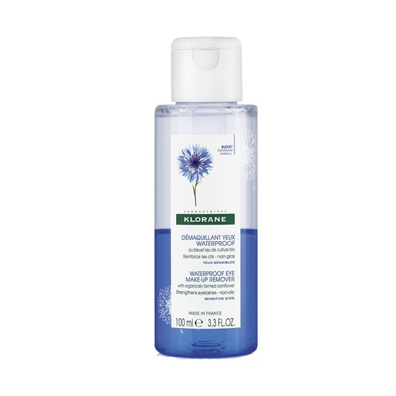 Klorane Demaquillant Yeux Waterproof au Bleuet Apaisant 100ml Klorane Demaquillant Yeux Waterproof au Bleuet Apaisant 100ml
