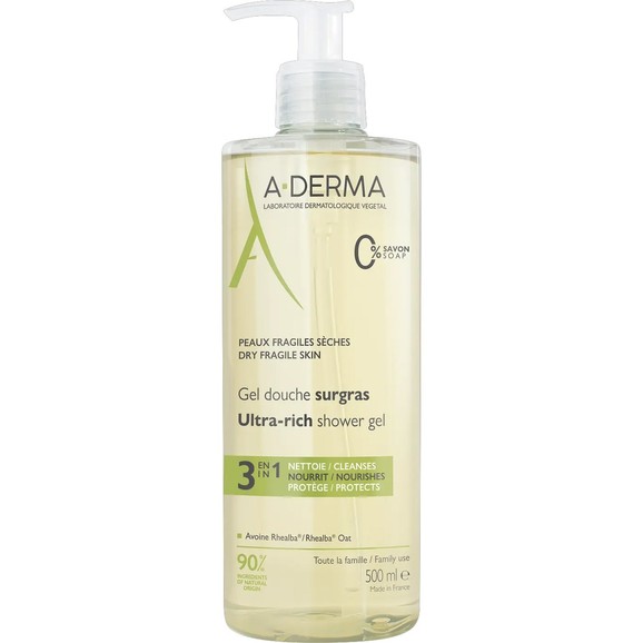 A-Derma Ultra Rich Shower Gel 500ml