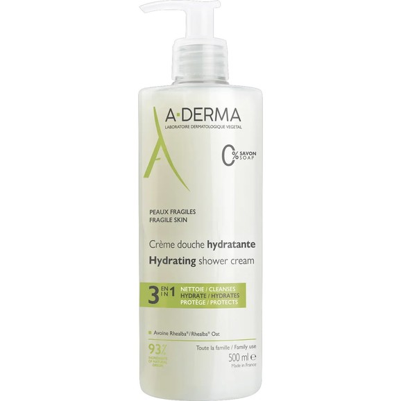 A-Derma Hydrating Shower Cream 500ml