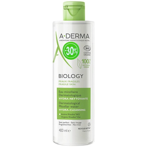 A-Derma Promo Biology Dermatological Micellar Water Hydra-Cleansing 400ml σε Ειδική Τιμή