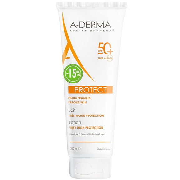 A-Derma Promo Protect Sunscreen Lotion for Face & Body Spf50+, 250ml σε Ειδική Τιμή