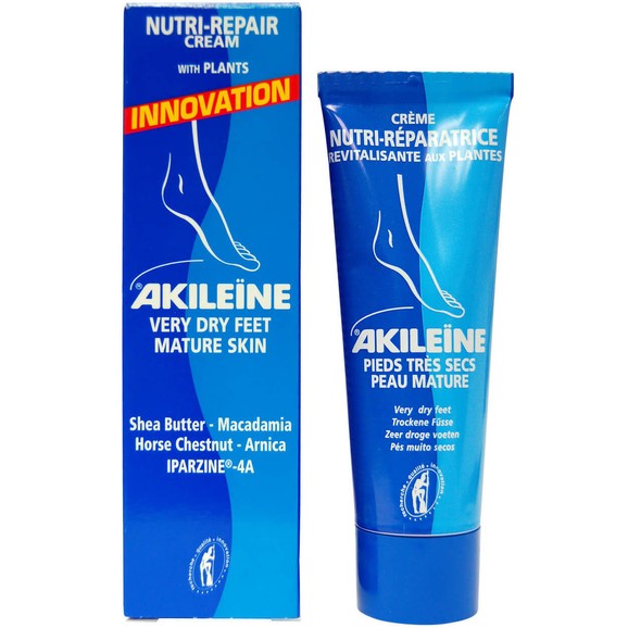 Akileine Nutri-Repair Cream for Very Dry Feet 100ml