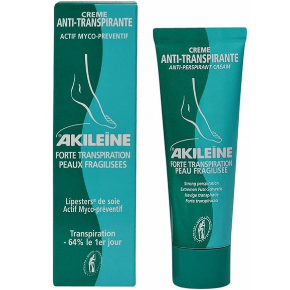 Akileine Anti-Perspirant Foot Cream 50ml