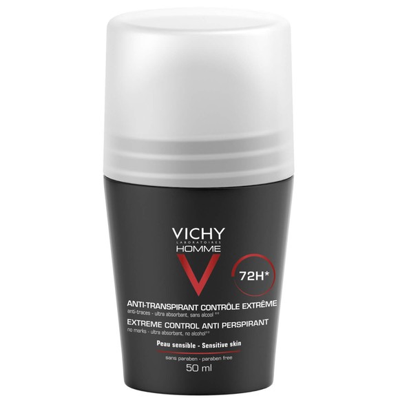Vichy Homme Deodorant Anti-Perspirant 72h 50ml